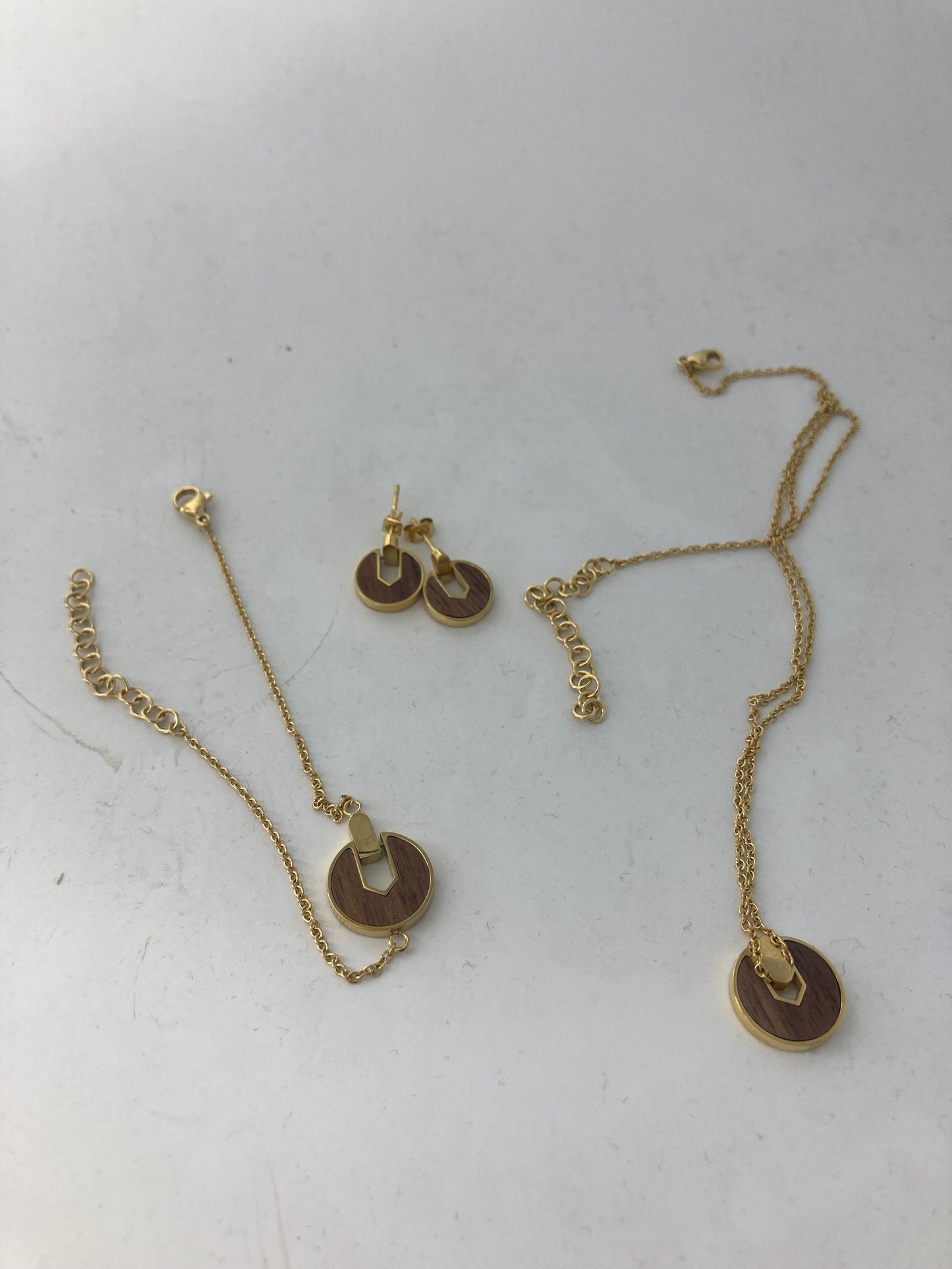 Schmuck Set - Halskette, Ohringe, Armband