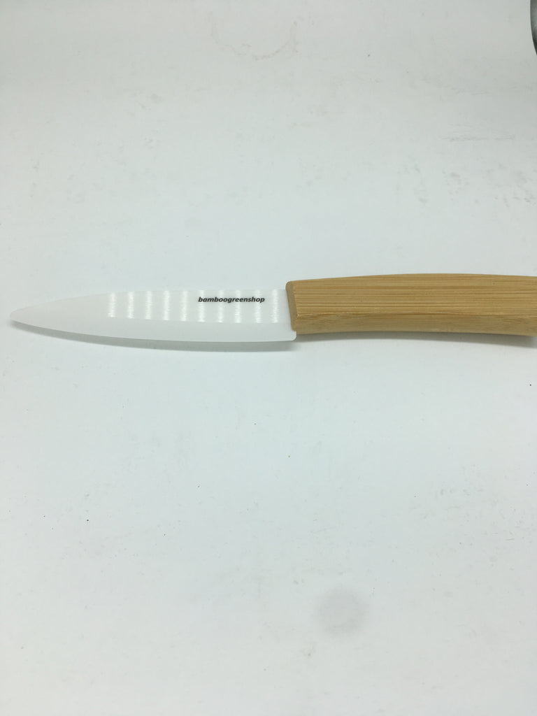 Keramikmesser mit Bambusgriff 13cm