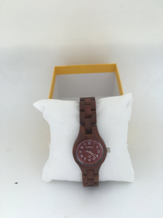 31. Komplett Holz Uhr S sandelholz breite 26mm armband breite 14mm
