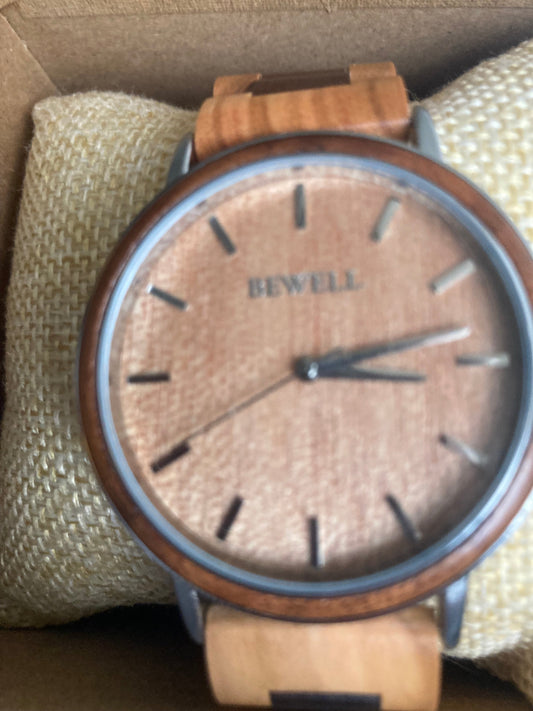 17. Komplett Holz Uhr L olivern und akazie holz breite 41mm armband breite 20mm