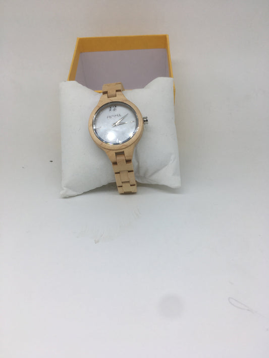 28. Komplett Holz Uhr S ahorn breite 33mm armband breite 12mm