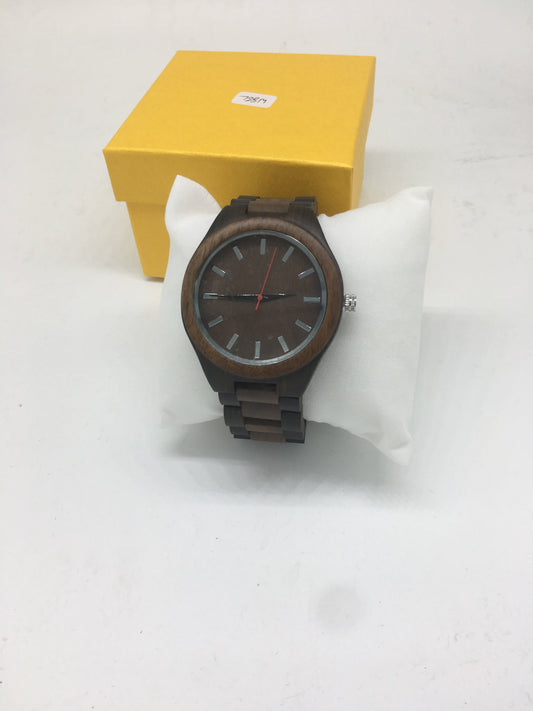 36. Komplett Holz Uhr L nussbaum holz und sandelholz breite 44mm armband 23mm