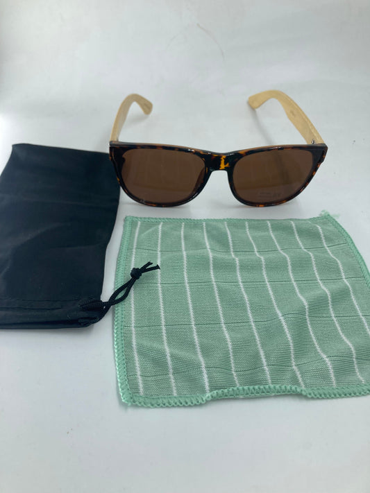 60. Sonnenbrille, Bügel aus Bambus und holz tiger  sonnenbrille mit braun linse,bügel aus bambus,uv400 schutz