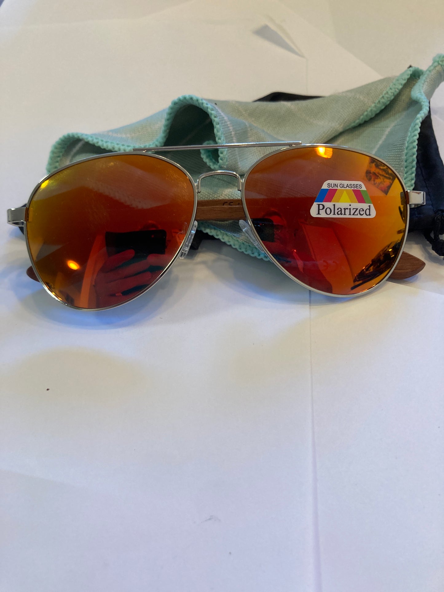 21.Sonnenbrille, Bügel aus Bambus und holz Pilotenbrillen , bügel aus holz, polarized und uv400 schutz
