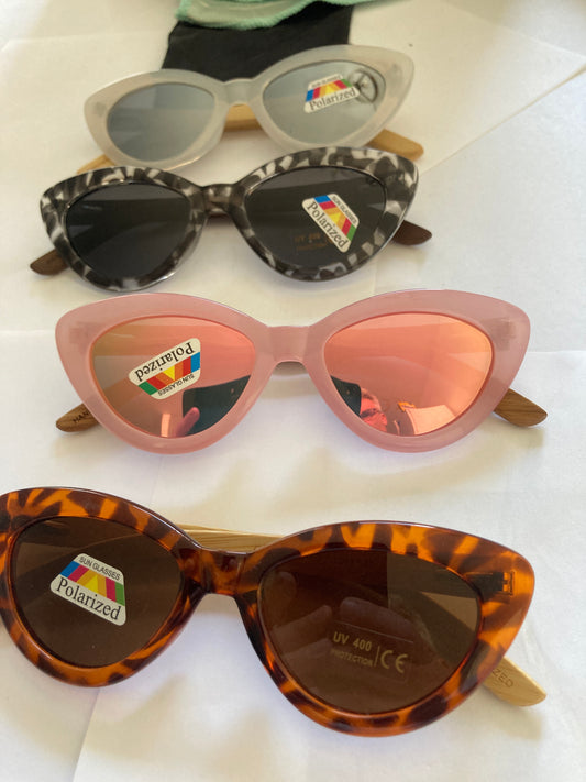 4. 4 models - Sonnenbrille, Bügel aus Bambus und holz polarized und uv400 schutz