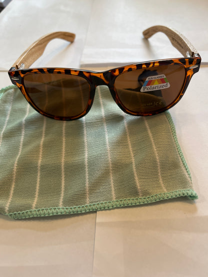 29.Sonnenbrille, Bügel aus Bambus und holz sonnenbrille schwarz mit schwarz linse , und uv400 Schutz und polarized