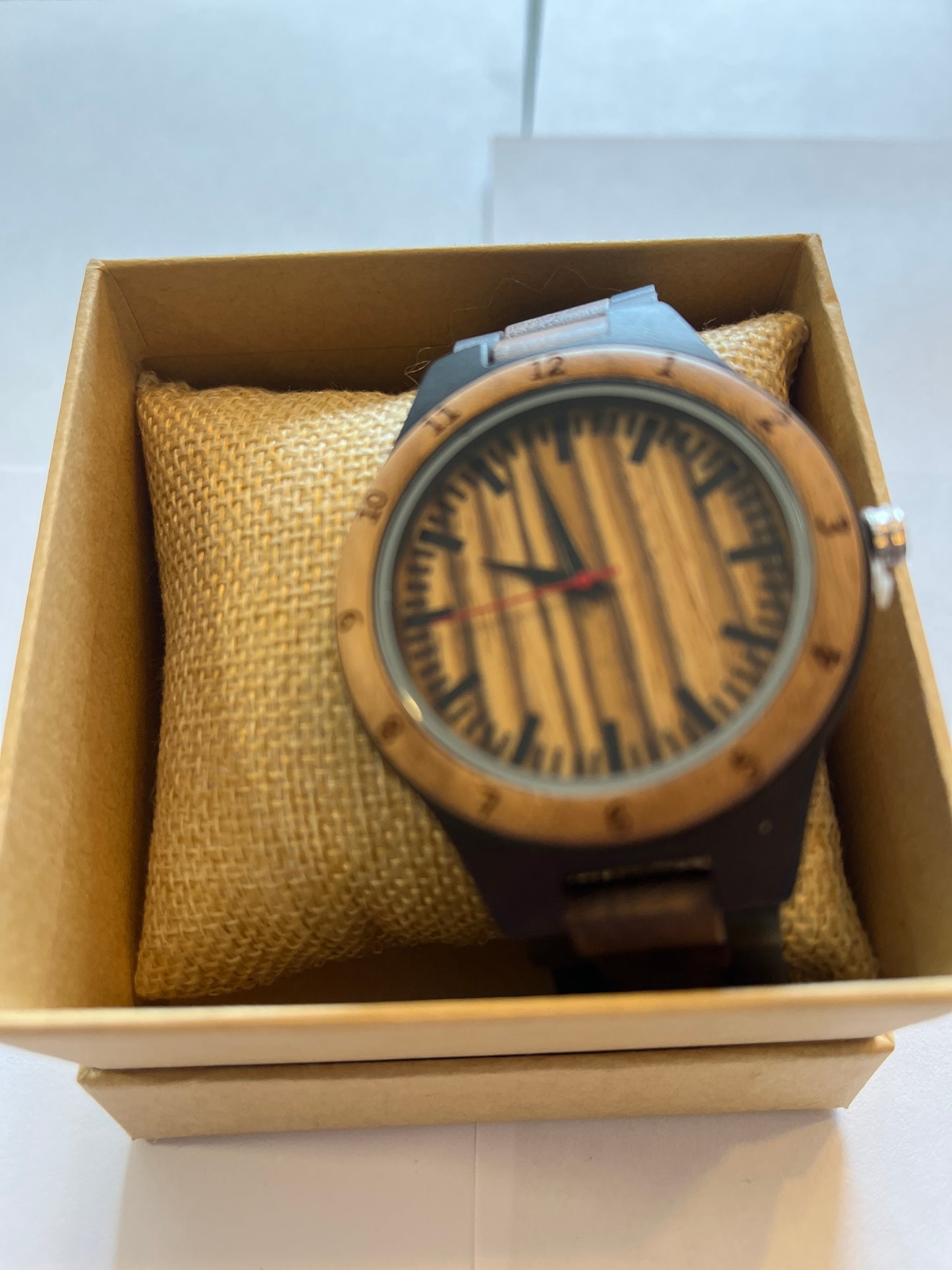 78.komplette holz uhren - sandelholz - breite 45mm armband 22mm