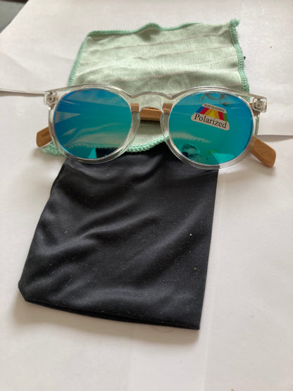 22. Sonnenbrille, Bügel aus  holz verschiedene farbarten mit verschiedenen farbarten linsen  , polarized und uv400 schutz