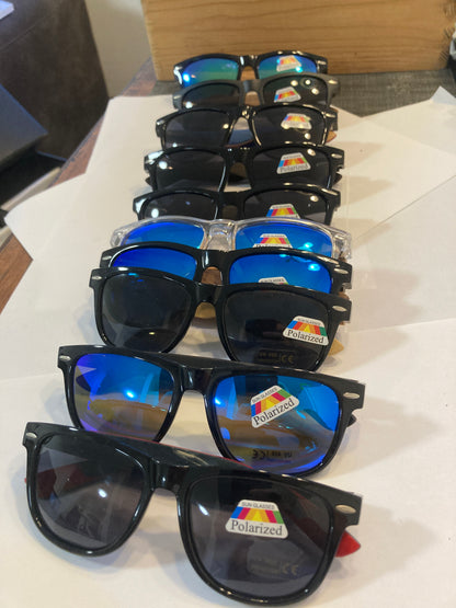 29.Sonnenbrille, Bügel aus Bambus und holz sonnenbrille schwarz mit schwarz linse , und uv400 Schutz und polarized