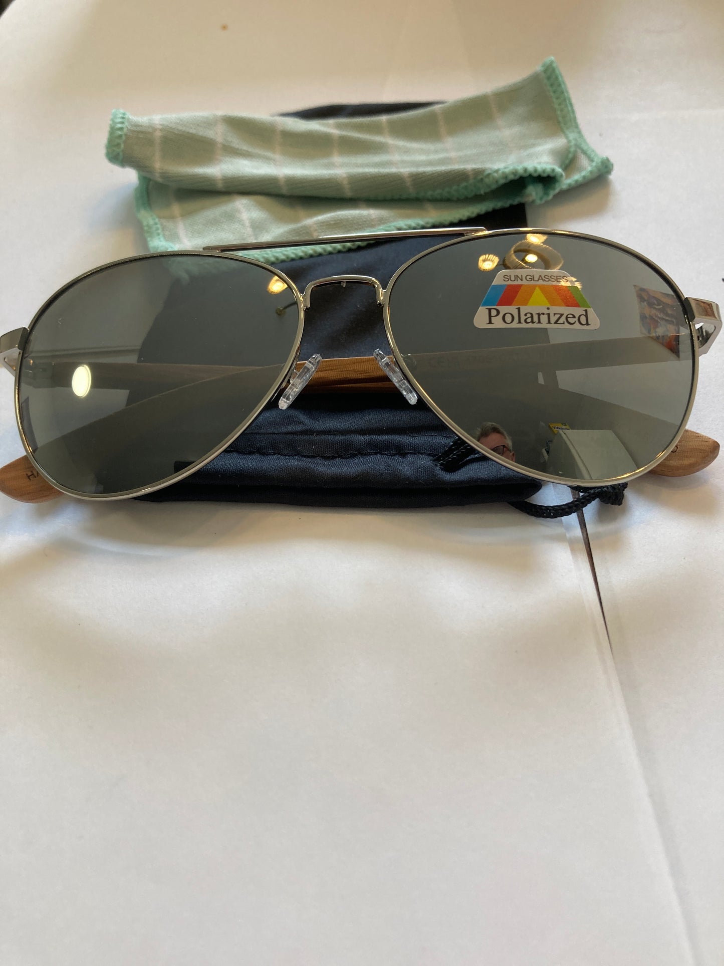 21.Sonnenbrille, Bügel aus Bambus und holz Pilotenbrillen , bügel aus holz, polarized und uv400 schutz