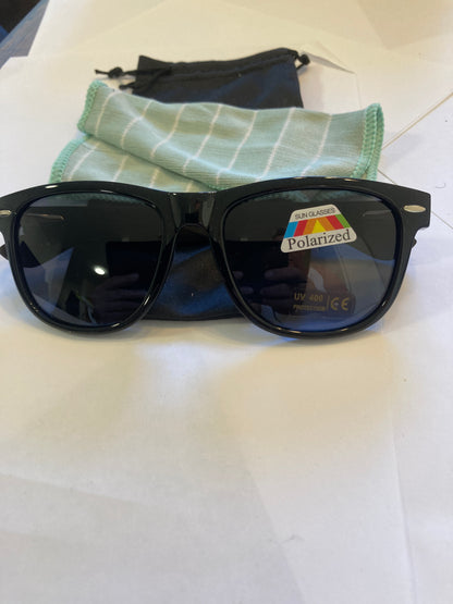 29.Sonnenbrille, Bügel aus Bambus und holz sonnenbrille schwarz mit schwarz linse , und uv400 Schutz und polarized