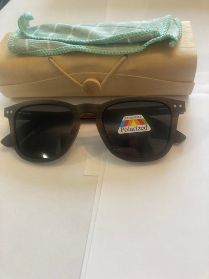 8. Sonnenbrille, Rahmen komplett aus Holz- polarized und uv400 nr 3072