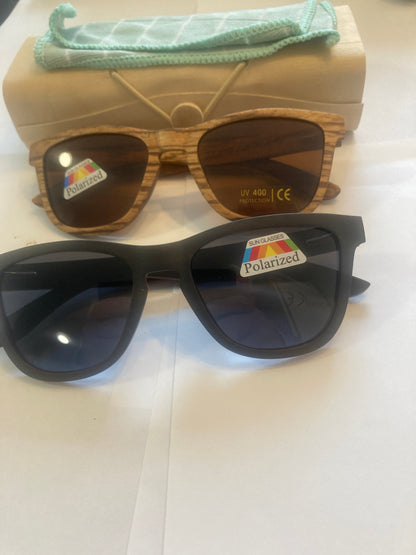 6.Sonnenbrille, Rahmen komplett aus Holz - polarized und uv400 nr 3052