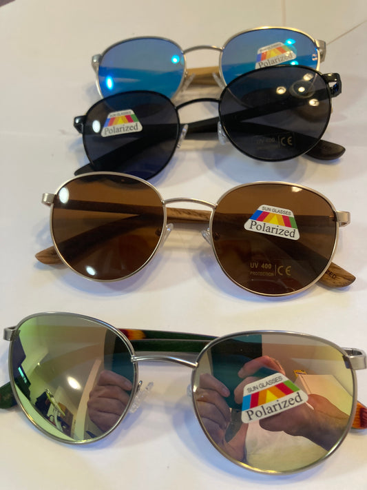 18.Sonnenbrille, Bügel aus Bambus und holz klein , mit Holz oder Bambus bügel- polarized und uv400 schutz