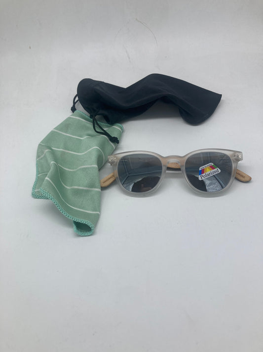 56. Sonnenbrille, Bügel aus Bambus und holz weiß sonnenbrille mit  auch mit speigel linse,bügel aus bambus - uv400 schutz