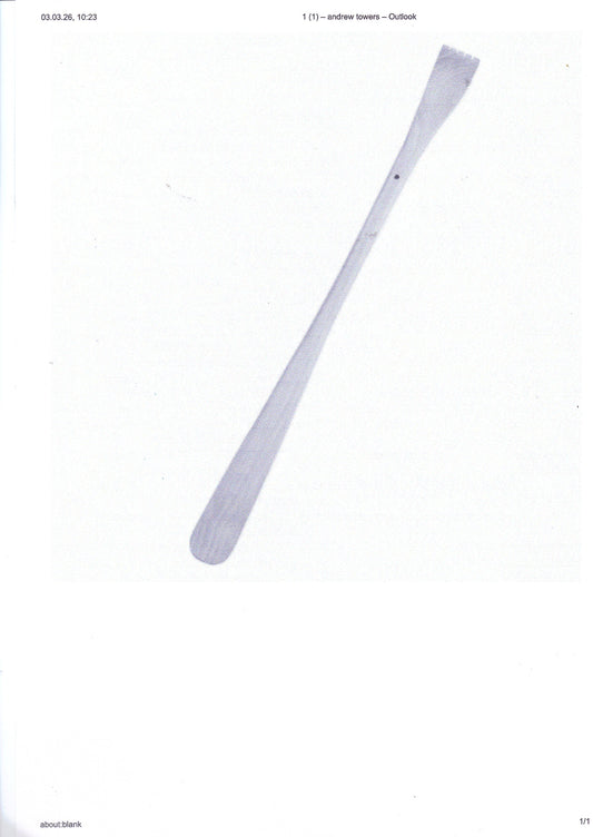 Rückenktratzer mit Schuhloffel aus Buchenholz