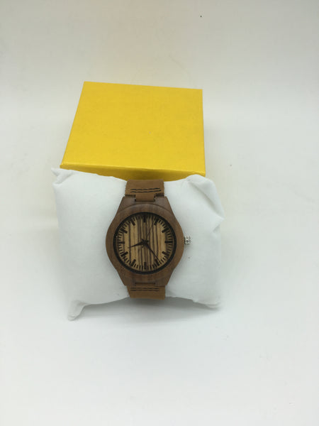 Holz Uhren mit leder armband