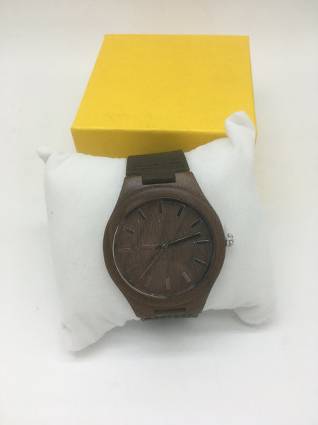 Holz Uhren mit leder armband