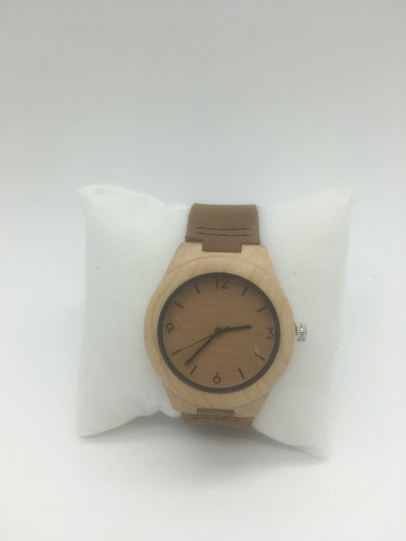 Holz Uhren mit leder armband