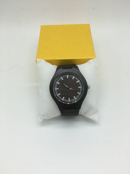 Holz Uhren mit leder armband