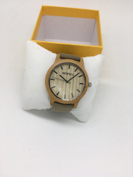 Holz Uhren mit leder armband