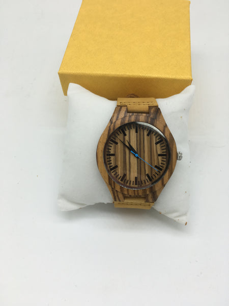 Holz Uhren mit leder armband