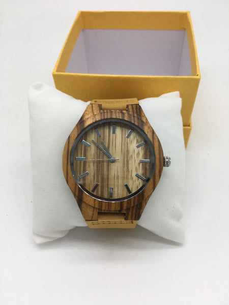 Holz Uhren mit leder armband